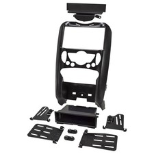 Doppel DIN Radioblende passend für BMW Mini Cooper II R55 R56 R57 autom. Klima