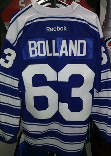 #63 Dave BOLLAND Toronto MAPLE LEAFS Off Lic Winter Classic REEBOK Jersey Men S