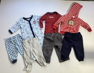 Mix Lot Of Baby Clothes Size 9 Months Lot 7 Pieces