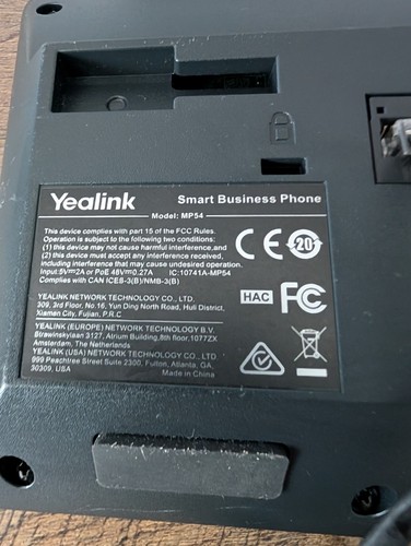 Yealink MP54 Teams Edition - VoIP Phone - Black - Photo 2/2