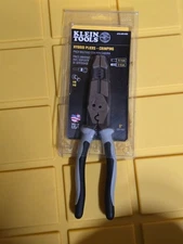 🛠 KLEIN TOOLS Hybrid Pliers - Crimping 8’’  J215-8CR-SEN