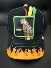 Goorin Bros The Farm Dangerously Cheesy Supercharged Cheetah Hat Snapback NEW
