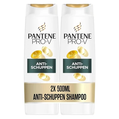 Pantene Pro-V Anti-Schuppen-Shampoo Duo Pack 2x500ML, Regelmäßige Anwendung - Bild 1 von 4