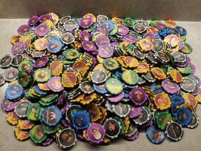 Over 600 - WWE Power Chipz Poker Chips Discs 2011 Wrestling Entertainment