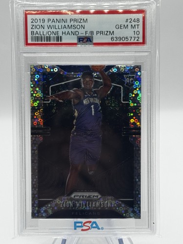 2019-20 Panini Prizm - Rookie Variation Zion Williamson #248 Fast Break Prizm