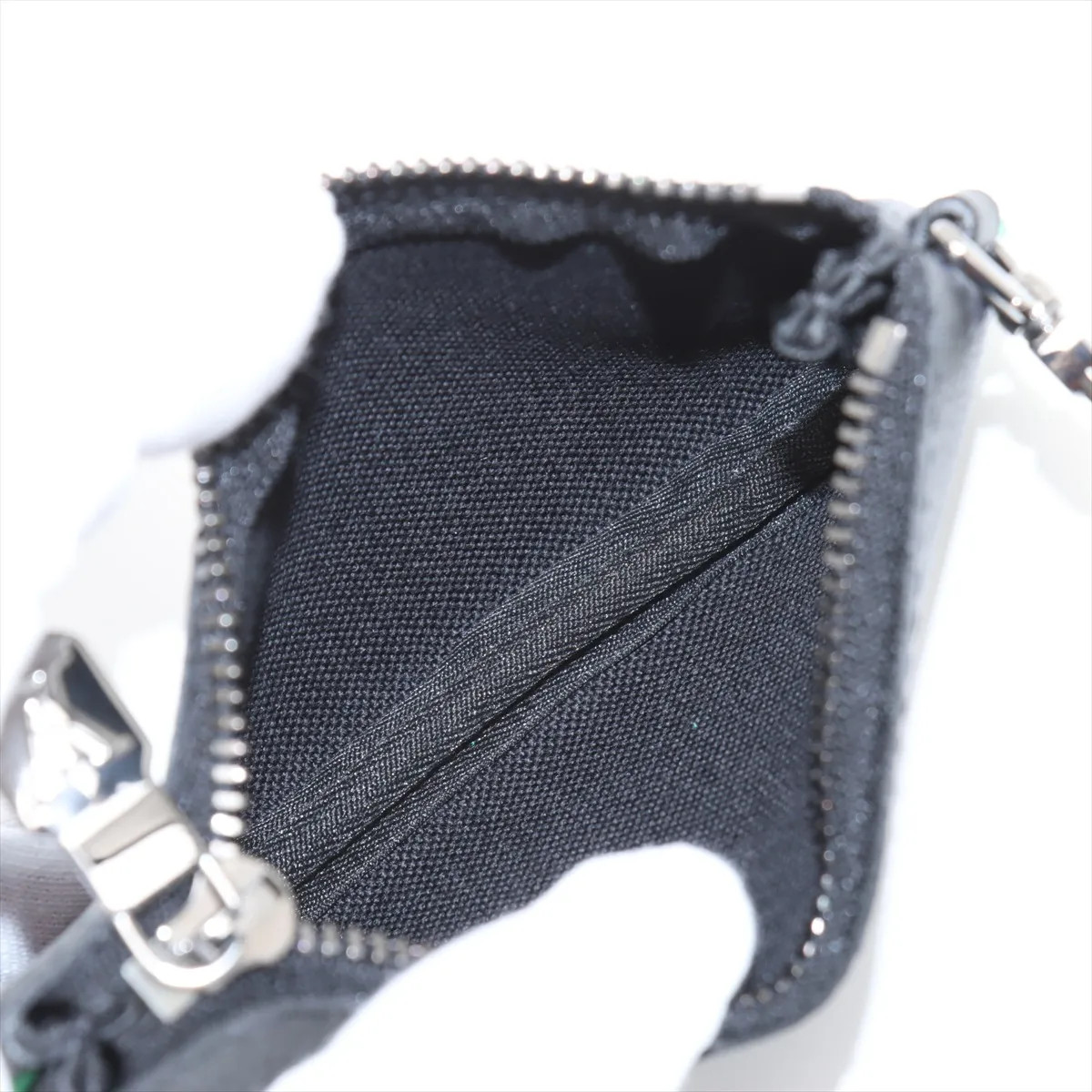 Louis Vuitton Monogram Eclipse trio messenger M26052 black x green There was an  thumbnail 10