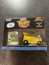 Funko Bity Pop! Rides TMNT Leonardo And Turtle Van