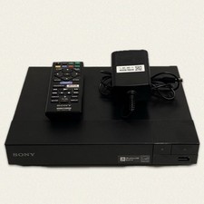 Sony BDP-S3700 Wi-Fi Streaming Blu-Ray DVD Player w/ Remote  AC Adapter Tested