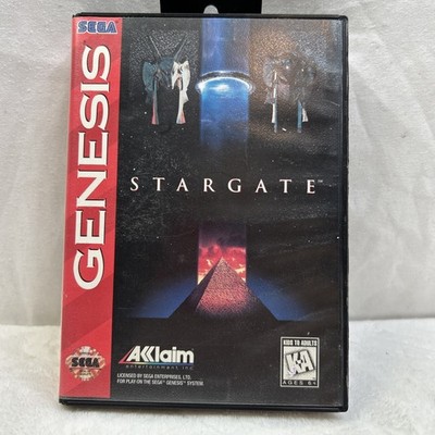Stargate (Sega Genesis, 1995) Game & Case