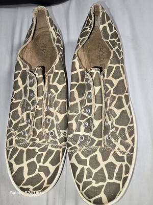Aerosoles Alter Ego Giraffe Print Slip On Shoes  * Sz 10 * Worn 1 Time *