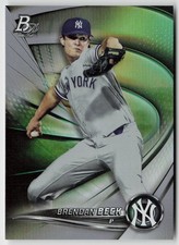 Brendan Beck 2022 Bowman Platinum Top Prospects #TOP-91 New York Yankees