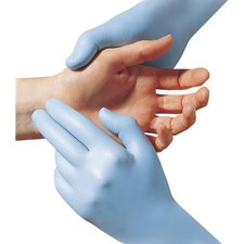 Showa 9905Pfl 9905Pf, Disposable Gloves, 6.00 To 6.99 Mil Palm, Nitrile,