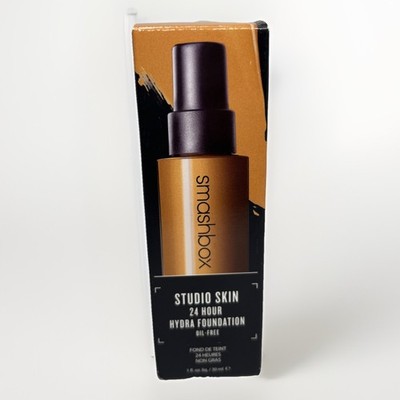 Smashbox Studio Skin 24 Hr Oil-Free Hydrating Foundation 4.3 Neutral Deep 1.0oz