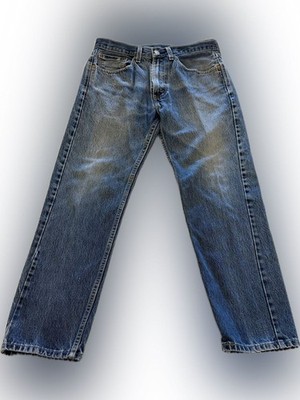 Levi s 505 Regular Fit Jeans Men s 32x30 Medium Wash Straight Leg Denim