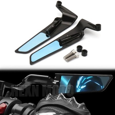 Motorcycle Front Winglets Mirror Adjustable Rotate For Suzuki GSX-8S 2015-2024