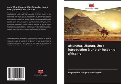 Augustine Chingwala Musopole | uMunthu, Ubuntu, Utu : Introduction à une...