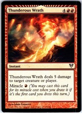 Thunderous Wrath 160 U Avacyn Restored Magic the Gathering MTG LP