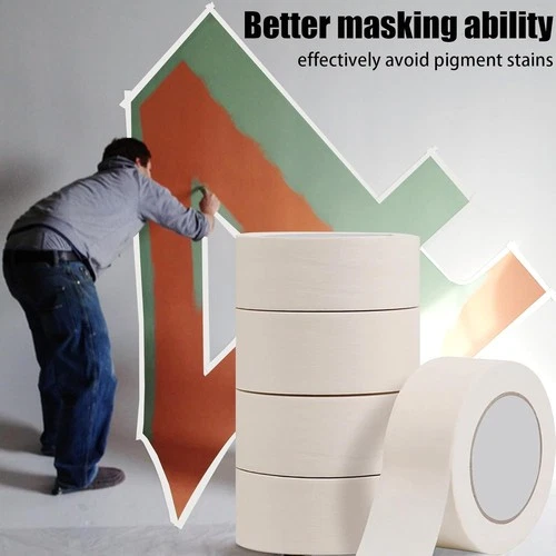 Masking Tape 2 Inch, 10 Pack White Masking Tape Bulk for General Purpose Use, 2 - Picture 5 of 5