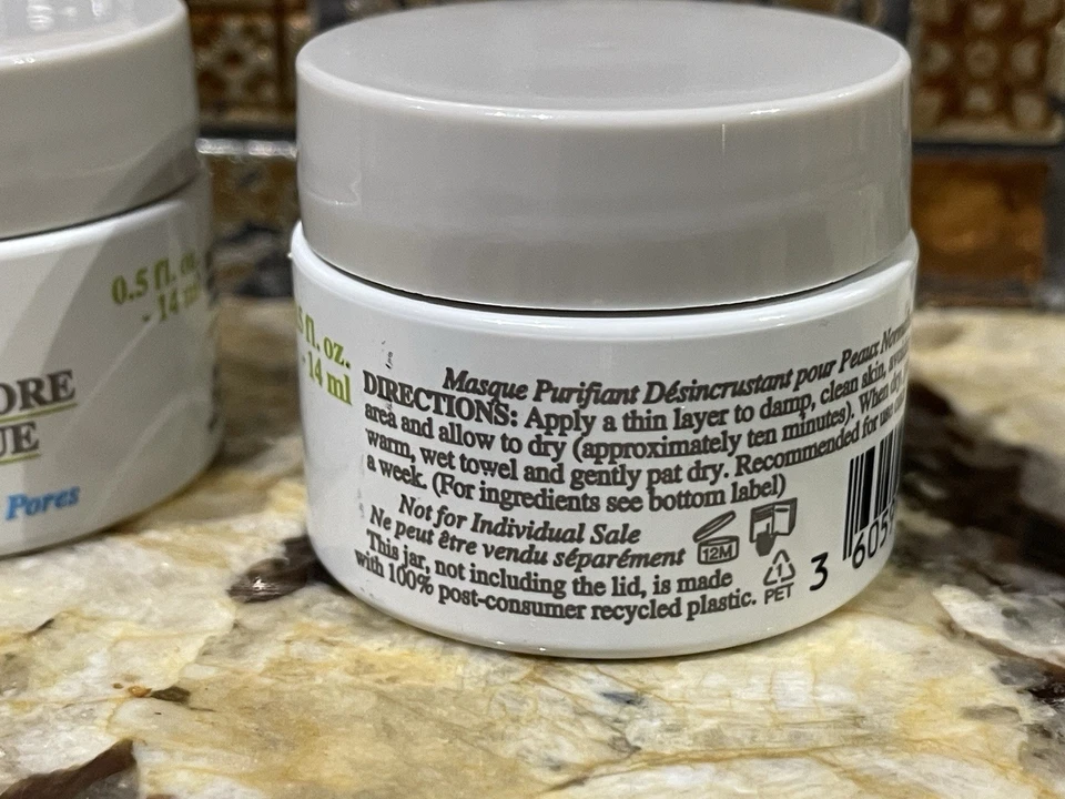 Bundle Of 2 Kiehl's Rare Earth Deep Pore Cleansing Masque 0.5oz Each- 1 Oz Total - Image 4 of 4