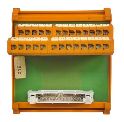 WEIDMÜLLER X16 405404-0 SPS SCHNITTSTELLENMODUL STEUERUNG AUTOMATISIERUNG IND...