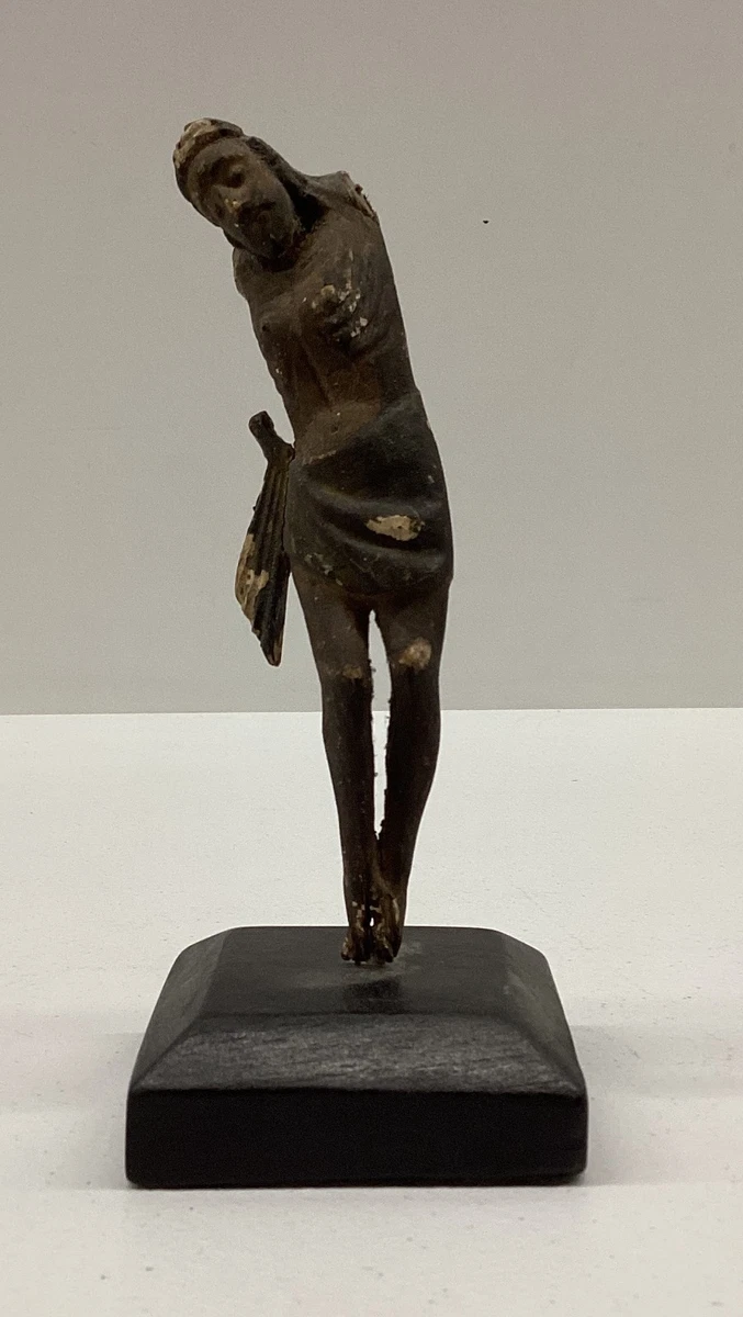 Original Pre - 1800 Antique Primitive Sculptures & Carvings for