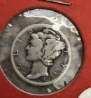 1935-S Silver Mercury Dime-Semi Key Better Date No Reserve #G9804