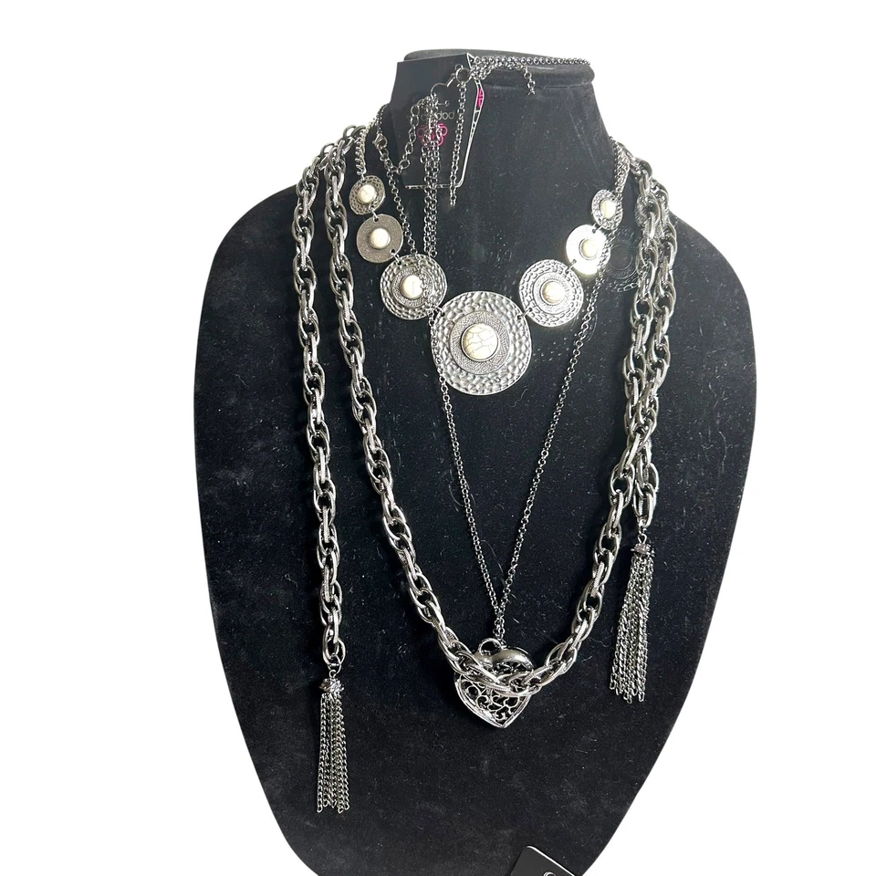 Новый с ярлыками папарацци модные ювелирные изделия 50 изделий лот ожерелья браслет серьги - Изображение 2 из 4