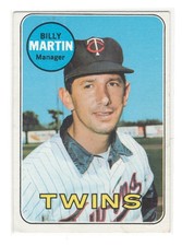 1969 Topps - High # Billy Martin #547