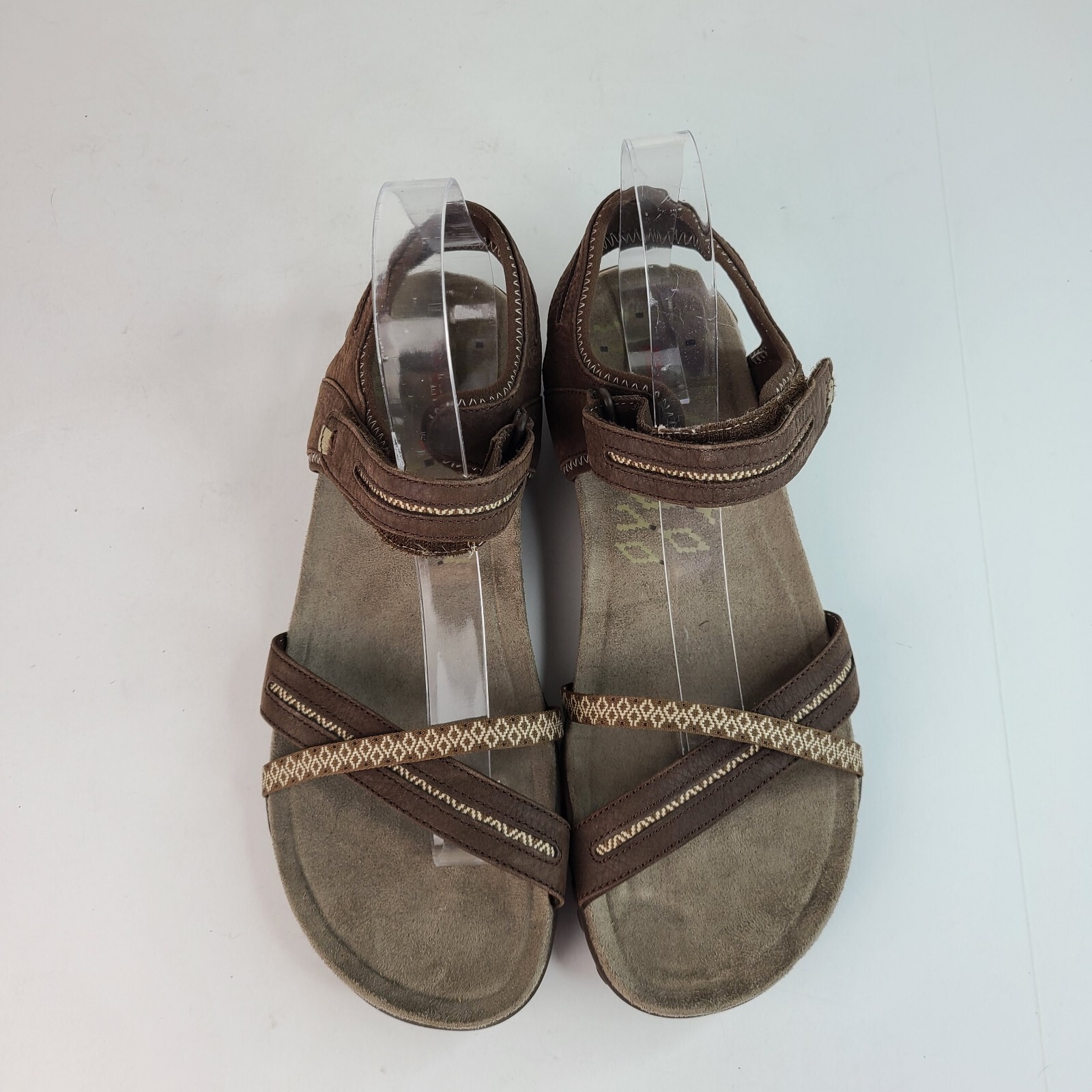 Sandali sportivi Merrell Terran Cross II marroni e crema donna taglia 10