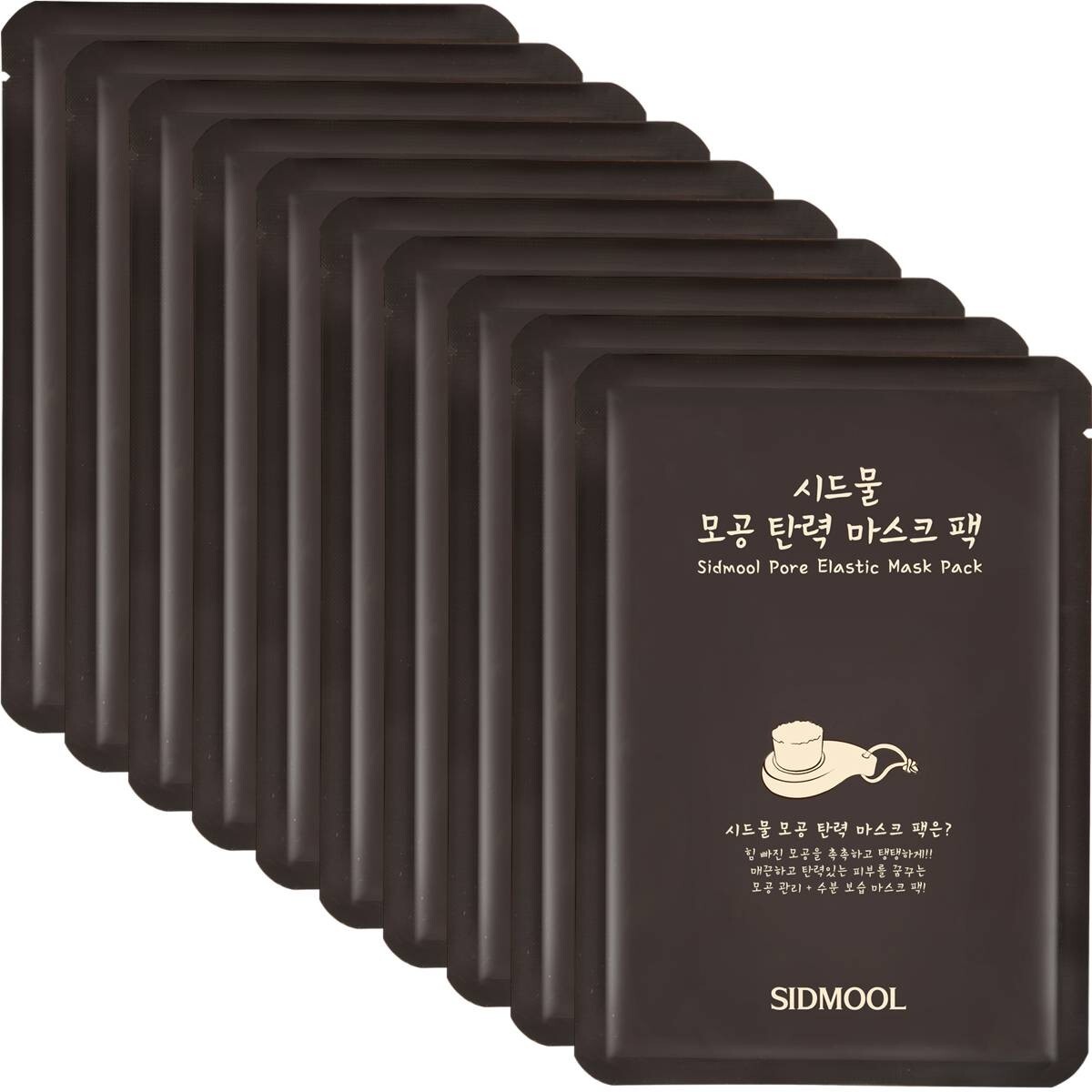 Эластичная маска для пор SIDMOOL Pore Elastic Mask Pack 22 г x 10 шт 3590₽