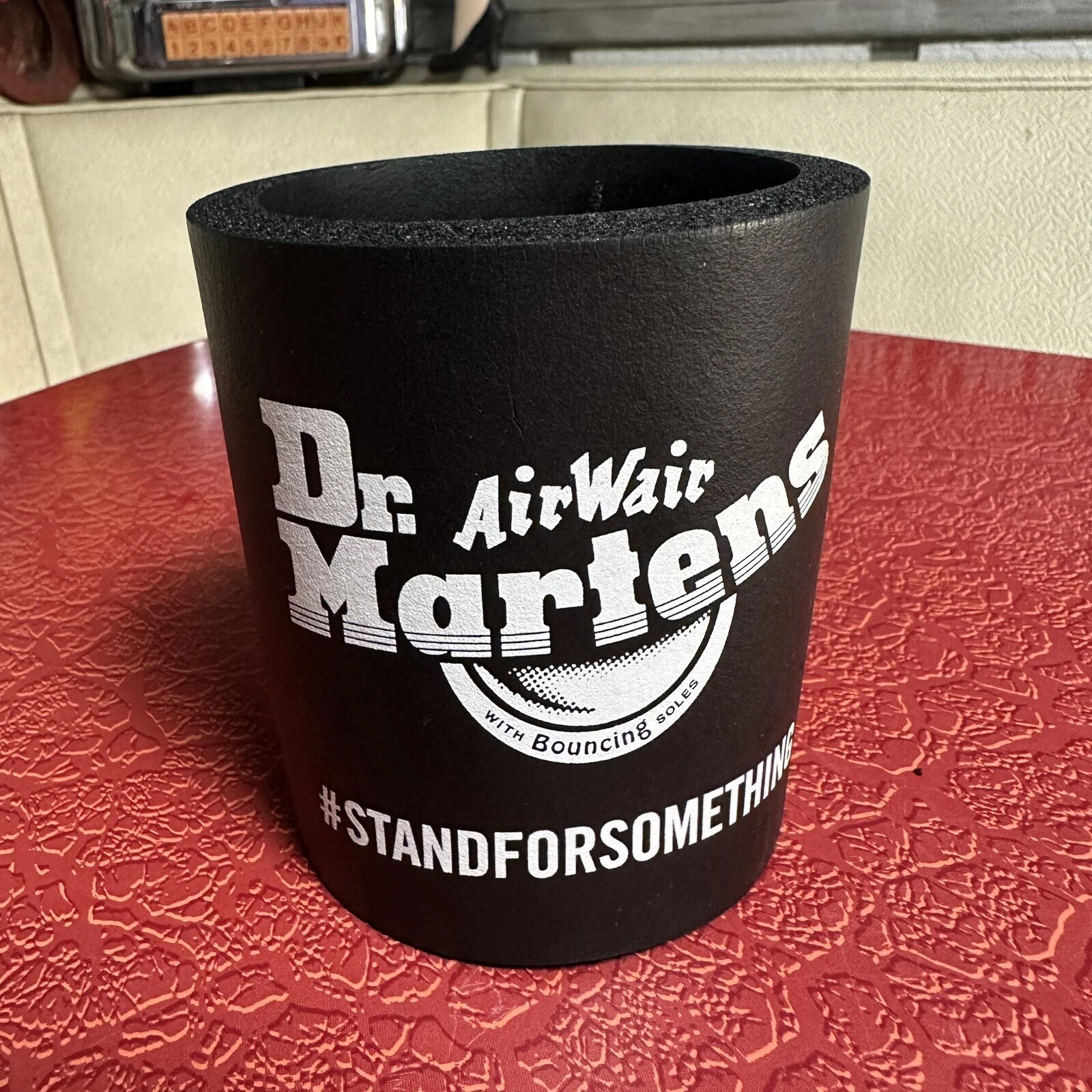 Dr. Martens Air Wair Boots Stubby Holder Foam Can Drink Cooler Koozie Promo