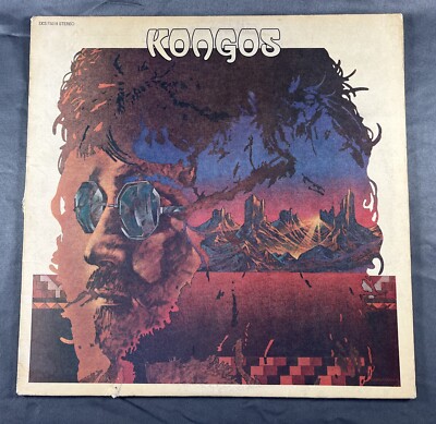 JOHN KONGOS VINYL LP RECORD ELEKTRA EKS-75019 SELF TITLED NM LYRICS SHEET
