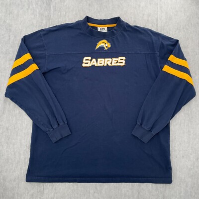 Buffalo Sabres Sweatshirt Adult Extra Large Blue Long Sleeve NHL