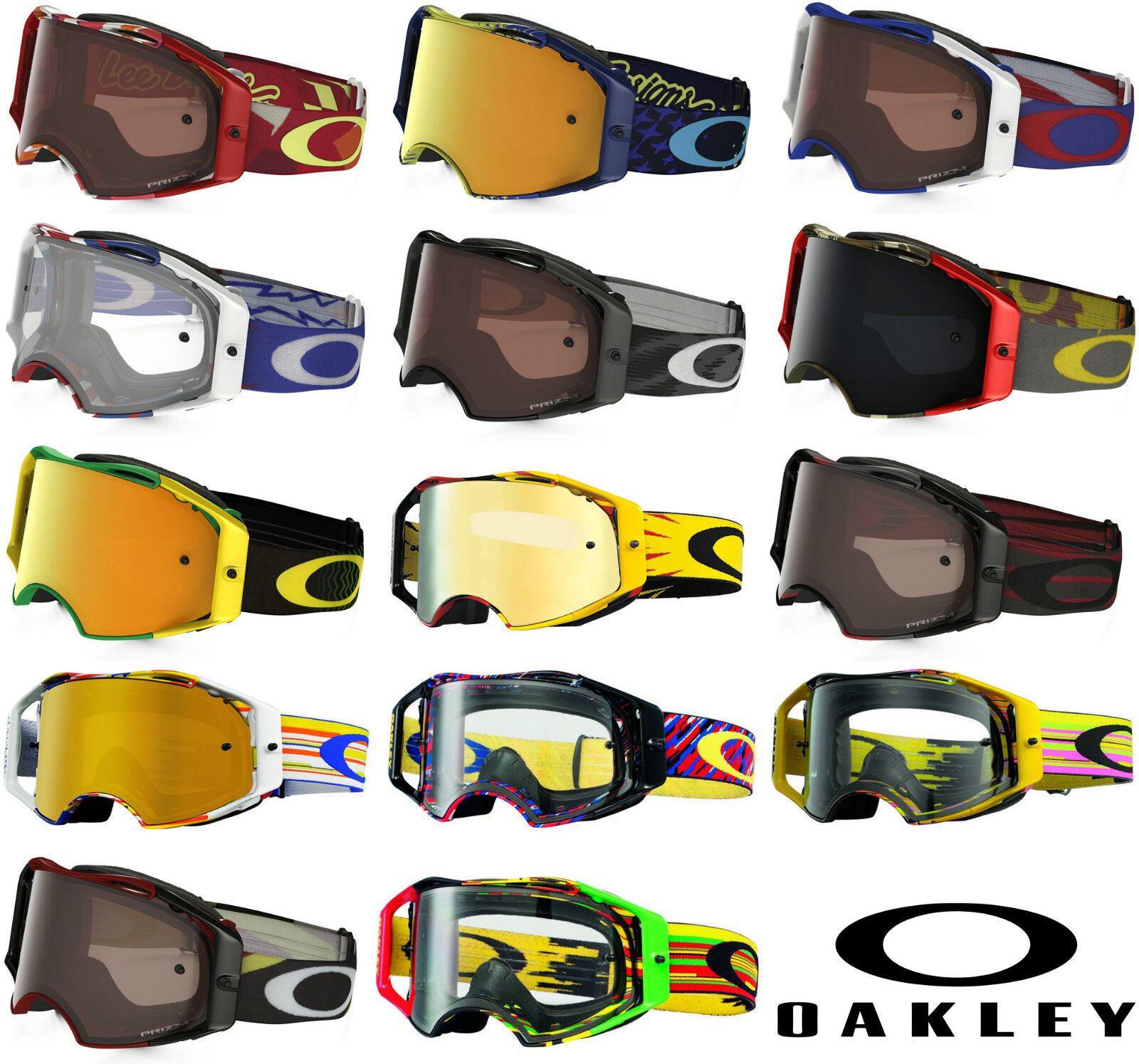 OAKLEY AIRBRAKE MOTOCROSS MX GOGGLES enduro bike prizm | eBay