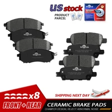 Front & Rear Ceramic Disc Brake Pads for Nissan Murano Infiniti EX35 M35 QX70