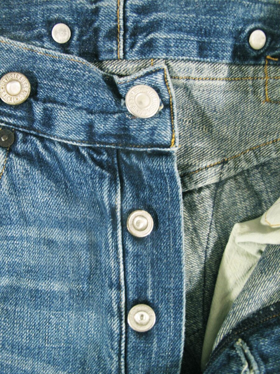 HOT VTG LVC Men's LEVI'S 125 SELVEDGE 555 SUSPENDER 201 HOT VTG LVC Men's LEVI'S 125 SELVEDGE 555 SUSPENDER 201