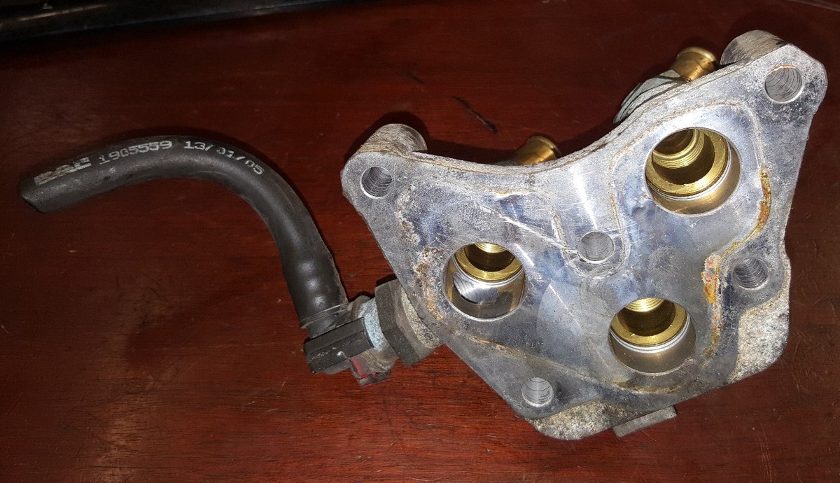 Paccar MX13 FUEL DIVERTER Bracket 1889326 | eBay