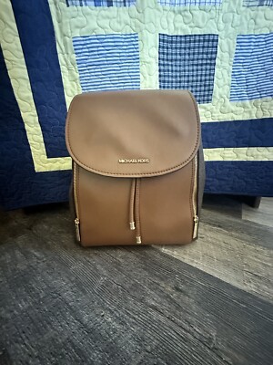 Michael Kors Medium Travel SchoolBackpack Bag Shoulder SatchelBrown MK