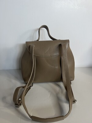 NWT I Medici Italian 2-way wear Leather Pebble Backpack Handbag. NWT I Medici Firenze 2-way Wear Italian Leather Pebble  main image 3