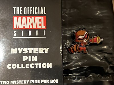 SDCC 2023 Exclusive Marvel Skottie Young Mystery Rocket Raccoon Pin NEW