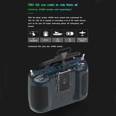 Jumper T20S T20V2 ExpressLRS ELRS 2.4G 915MHz Radio Remote Control
