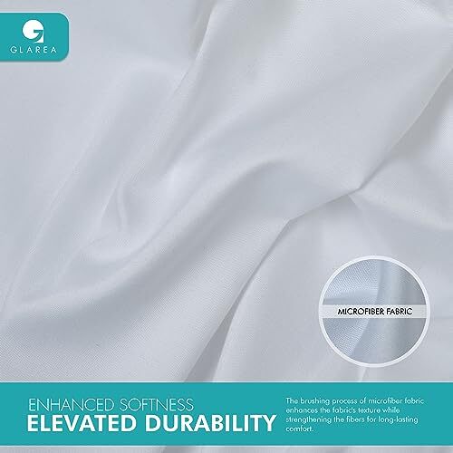 Twin Flat Sheets Only White Sheets Bulk 6 Pack for Massage Table