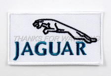 JAGUAR EMBROIDERED PATCH IRON/SEW ON 3'' x 1-5/8" LUXURY CARS, MARK V, VII, VIII