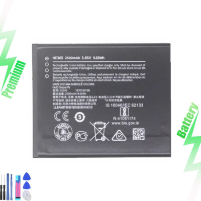 Replacement Battery For Nokia 1 Plus 1.1 Plus TA-1130 1111 1123 1127 1131 HE365