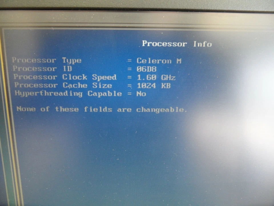 Notebook Dell Inspiron 1300 4 peças disco rígido Windows inicializado limpo * - Imagem 2 de 4