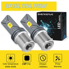 Brightest Reverse Light Bulb LED Free-Error Backup 1156 382 P21W BA15s For MKⅣ Ⅳ