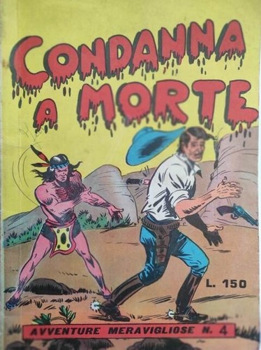 Abenteuer Wunderbaren n° 4 Satz A Morte - D. N.P.Zahnriemen 1963