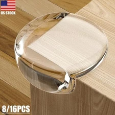 16Pcs Table Corner Edge Protector Round Cushion Cover Sticker Baby Safety Bumper