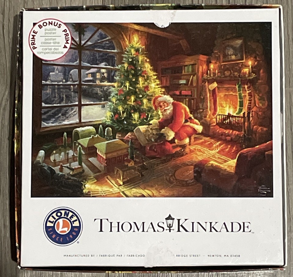 Thomas Kinkade Santa's Special Delivery Puzzle 1000 Piece Christmas | eBay