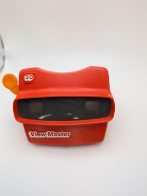 Viewmaster 3D View-Master Viewer Red Orange No Discs Tested Works Free Shipping 